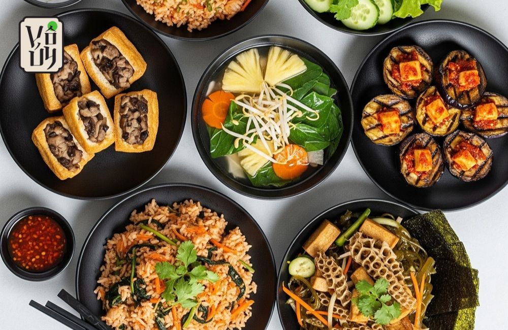 Family Vegan Meal Platter