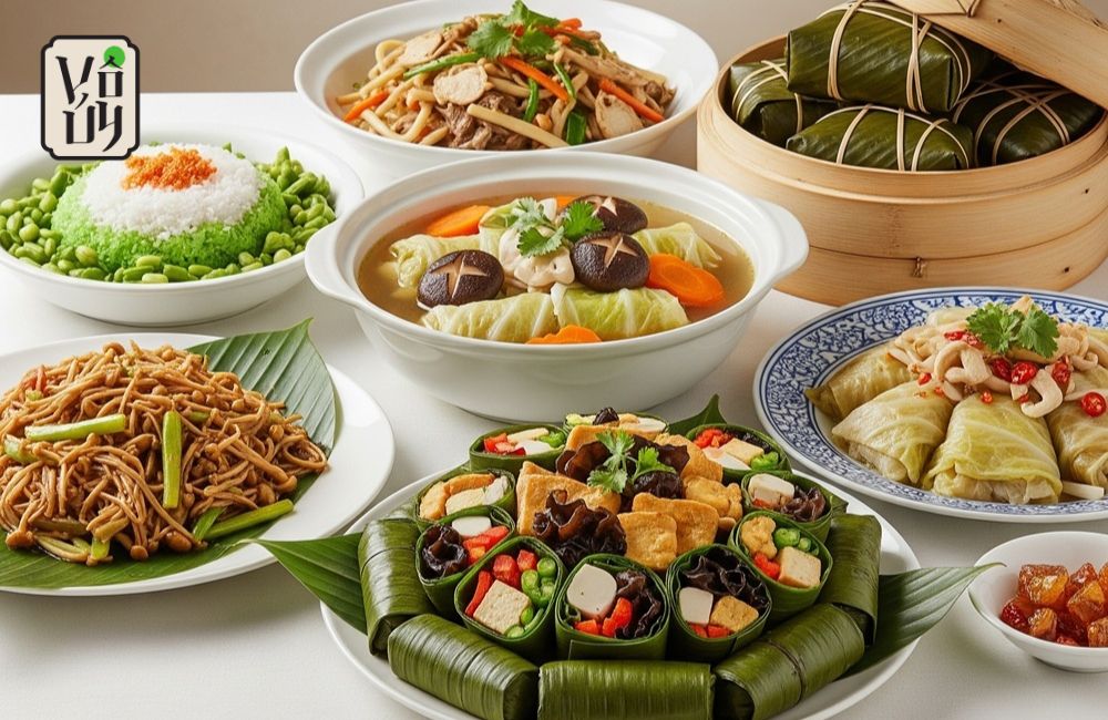 Vegan Meal Platter for Memorial Ceremonies