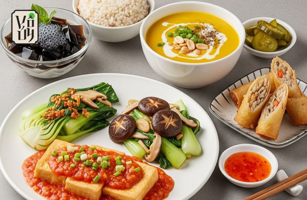 Simple Vegan Meal Platter