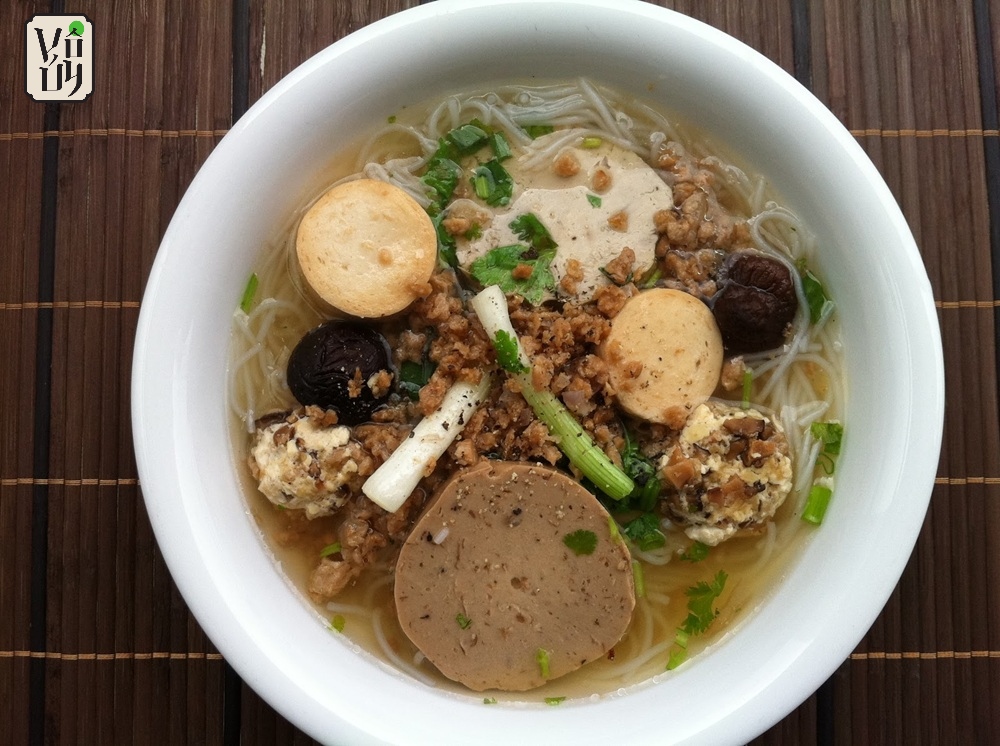 Bún mọc chay