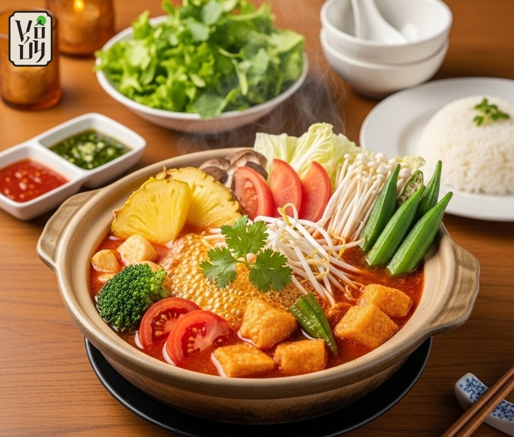 Lẩu chay chua ngọt phù hợp với tất cả mọi người