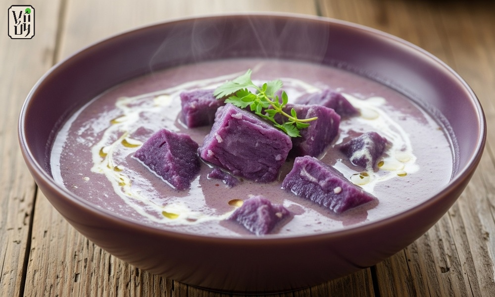 Các món ăn chay thường ngày đơn giản, dễ nấu - Canh khoai mỡ chay