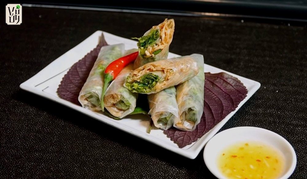 Biến tấu các kiểu bì cuốn chay khác