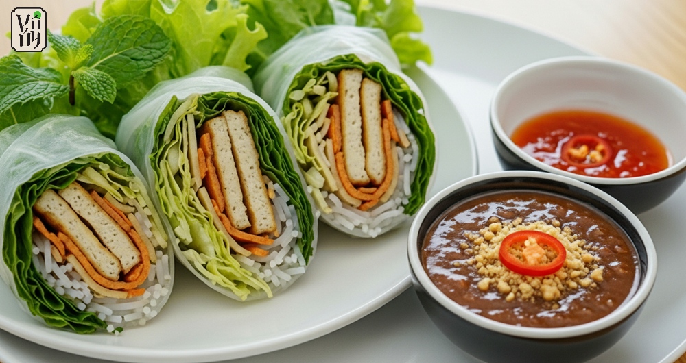 Nguồn gốc và lợi ích sức khỏe món bì cuốn chay