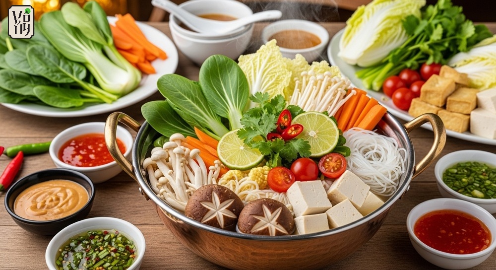 Lẩu thái chay – Món ăn thanh đạm, đậm vị