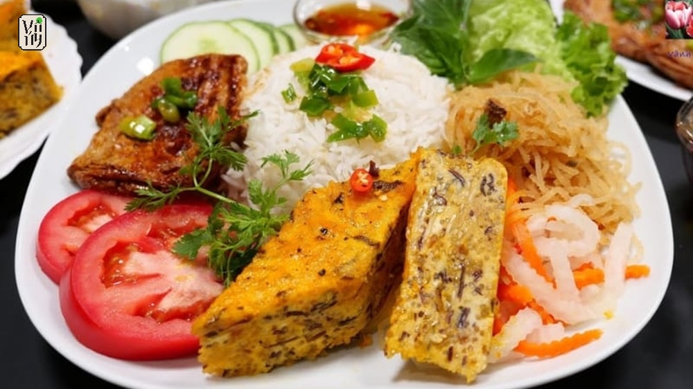 Cách làm chả trứng chay cho món cơm tấm chay ngon chuẩn vị