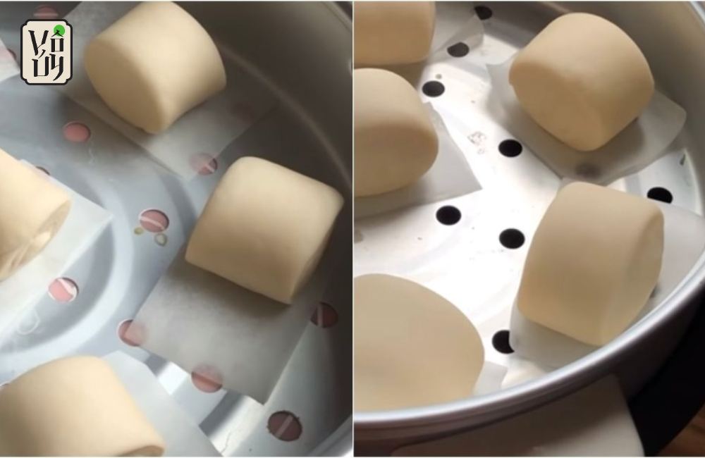 Ủ bột và hấp bánh