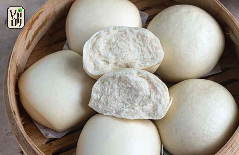 Thưởng thức bánh bao chay