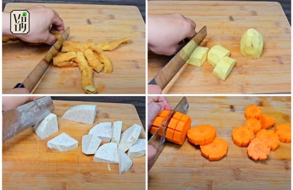 Cách nấu cà ri chay nước cốt dừa ngon, đơn giản