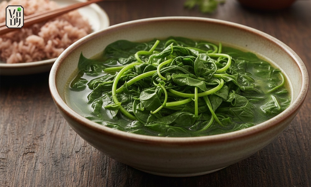 Món canh mồng tơi chay dân dã, bổ dưỡng cho ngày hè