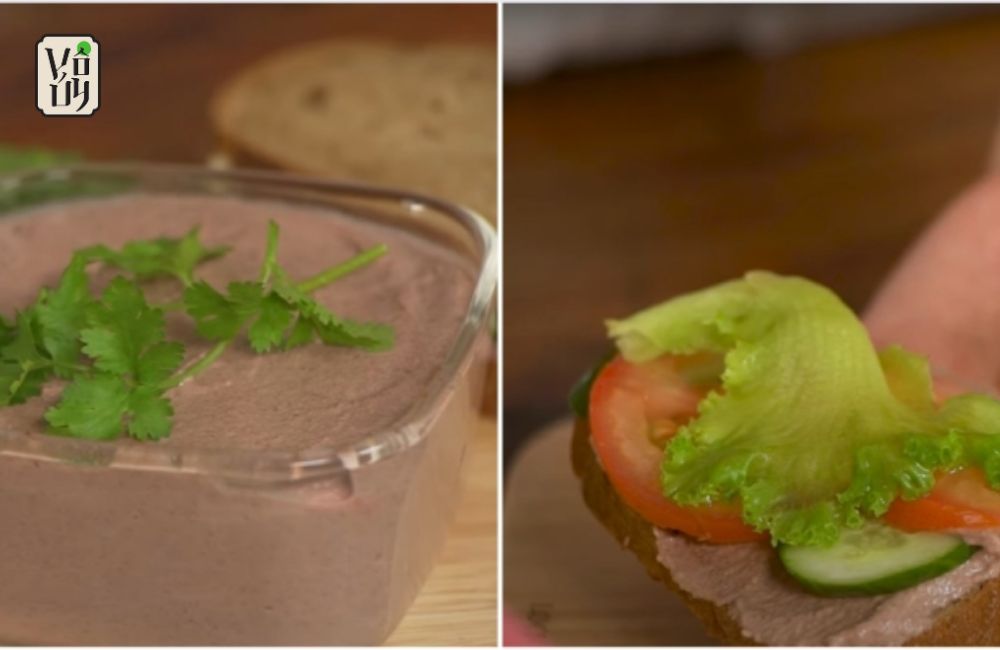 Hoàn thành món pate chay đầy dinh dưỡng