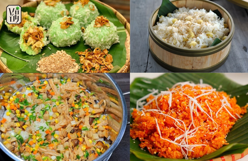 Xôi chay - món ăn quen thuộc, thơm ngon và giàu dinh dưỡng