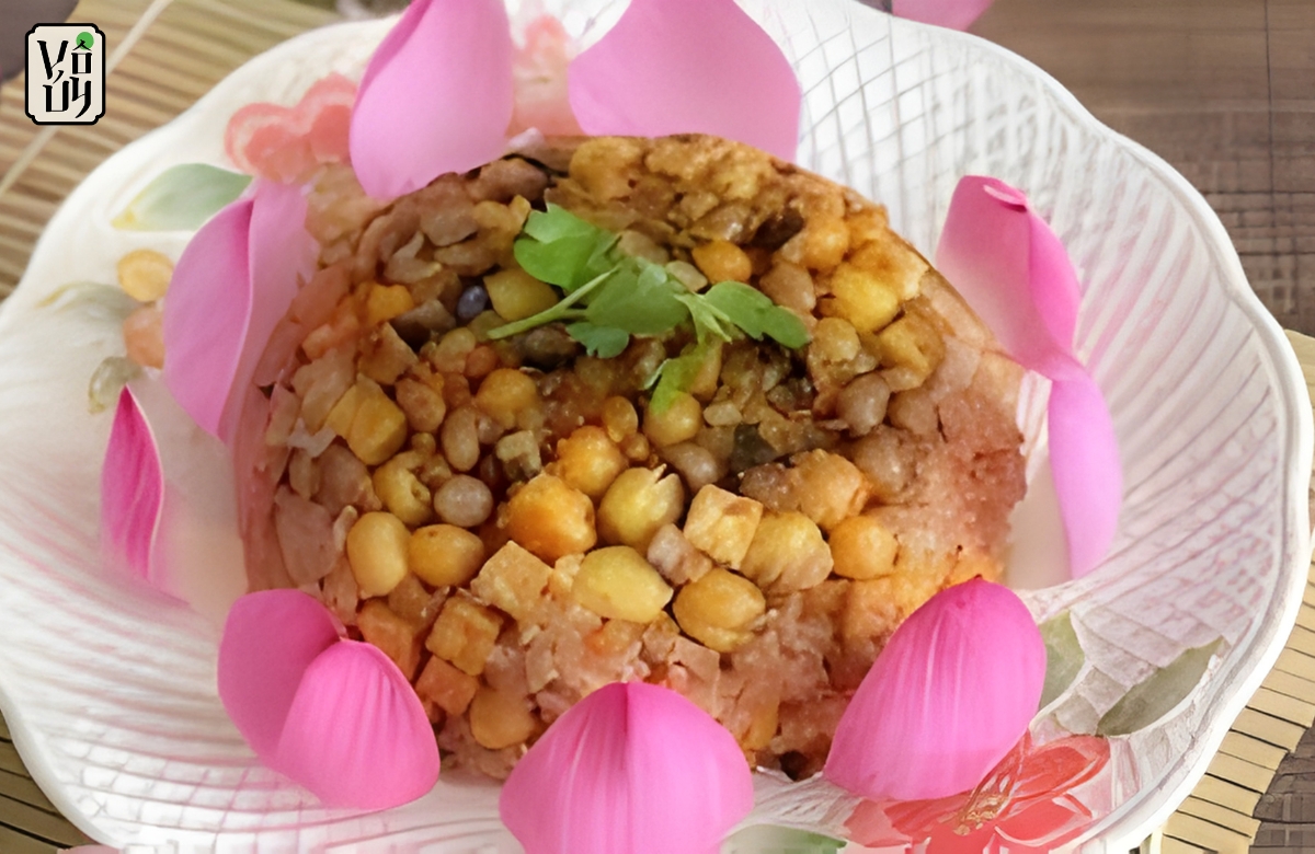 Cách nấu xôi bát bửu chay cho gia đình