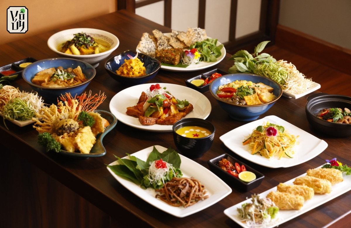 Các món chay đặc sắc tại nhà hàng chay Vô Úy