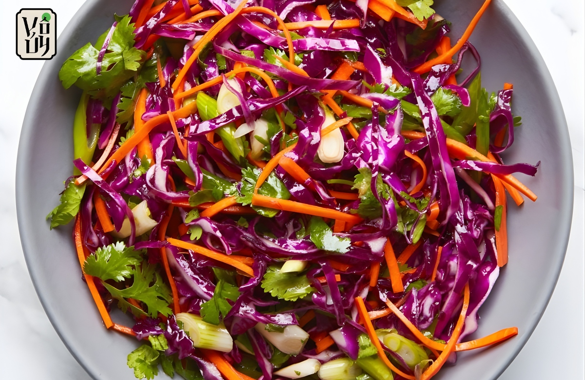 Cabbage Salad – A Light, Refreshing Vegan Dish for Any Meal