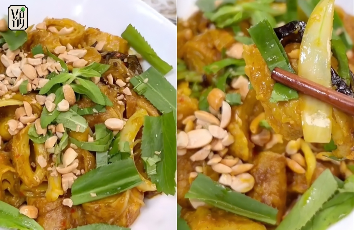 Cách làm mì căn xào lăn cho bữa cơm ngày chay