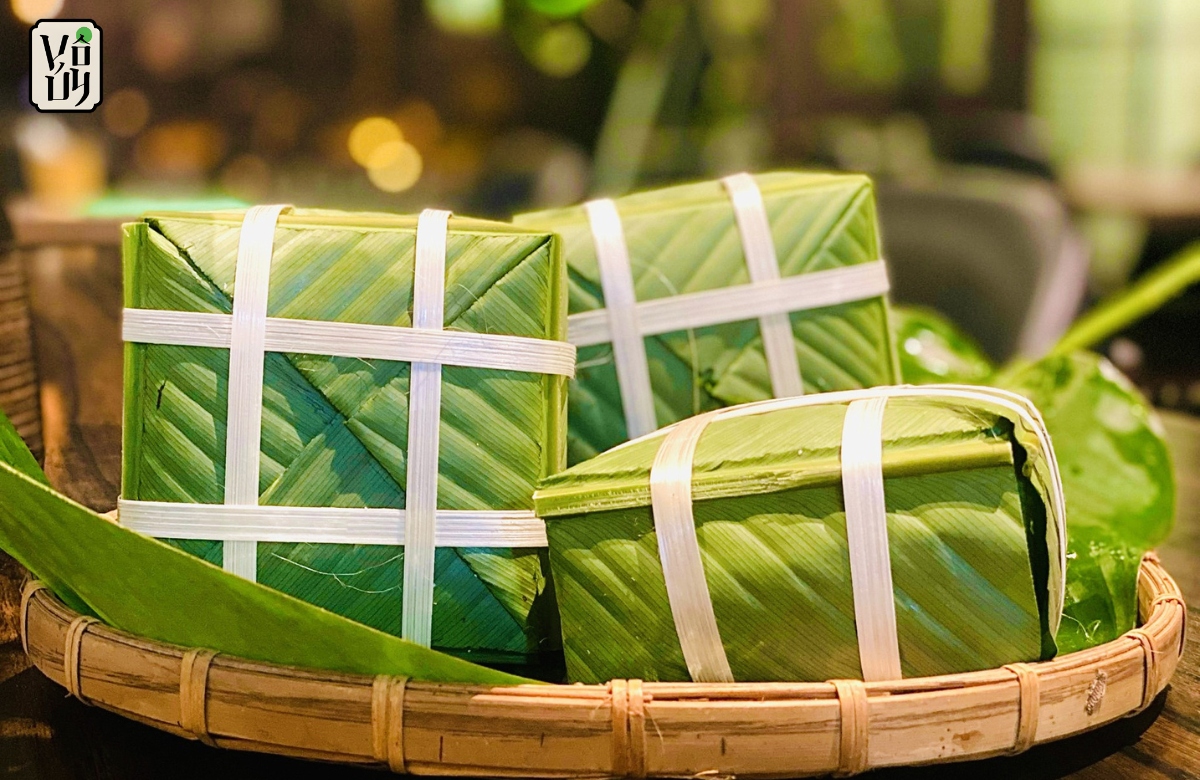 Bánh chưng chay - Món bánh truyền thống trong ngày Tết Việt