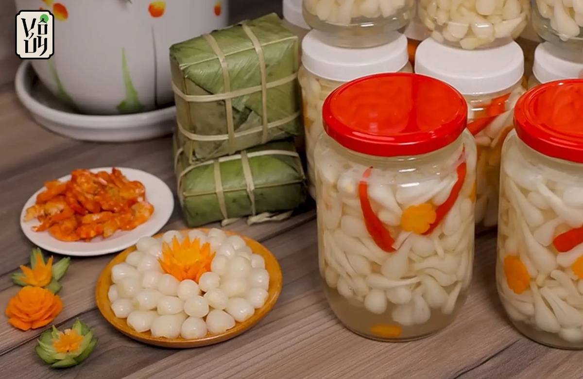 Cách làm củ kiệu ngâm đường