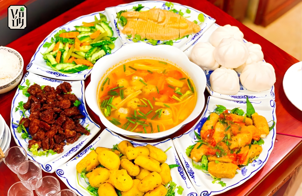 The Meaning of a Vegetarian New Year’s Eve Offering Tray