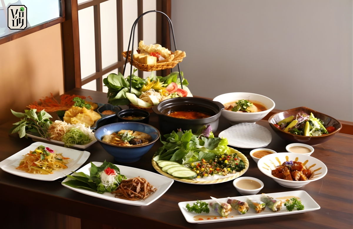 Enjoy Signature Vegetarian Braised Dishes at Vo Uy Vegetarian Restaurant