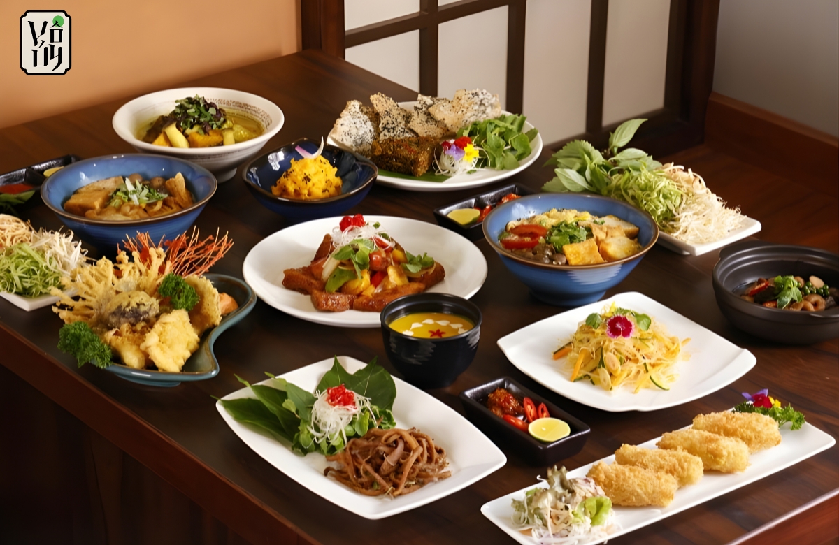 Enjoy Pumpkin Soup at Vo Uy Vegetarian Restaurant