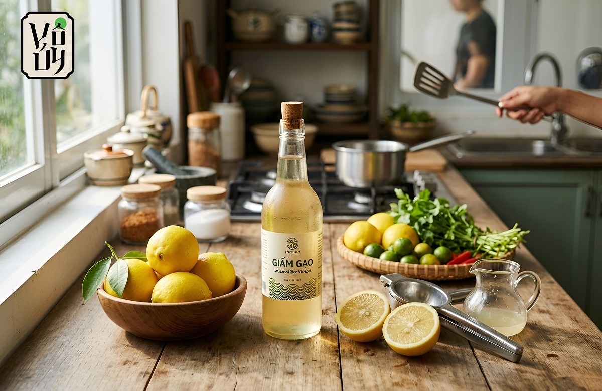 Có thể thay nước cốt tắc bằng gì khi làm gỏi chay