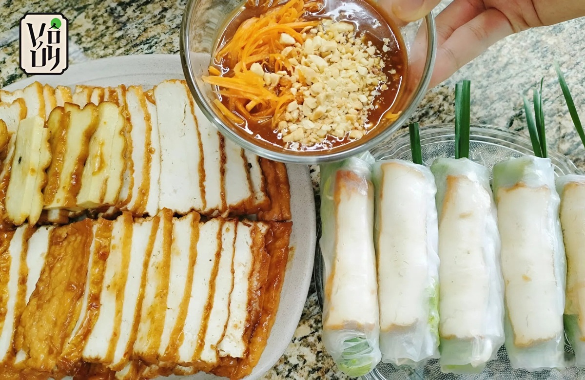 Cách làm gỏi cuốn chay ngon đơn giản tại nhà