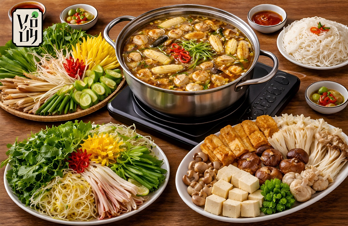 Lẩu mắm chay - Tinh hoa ẩm thực miền Tây sông nước