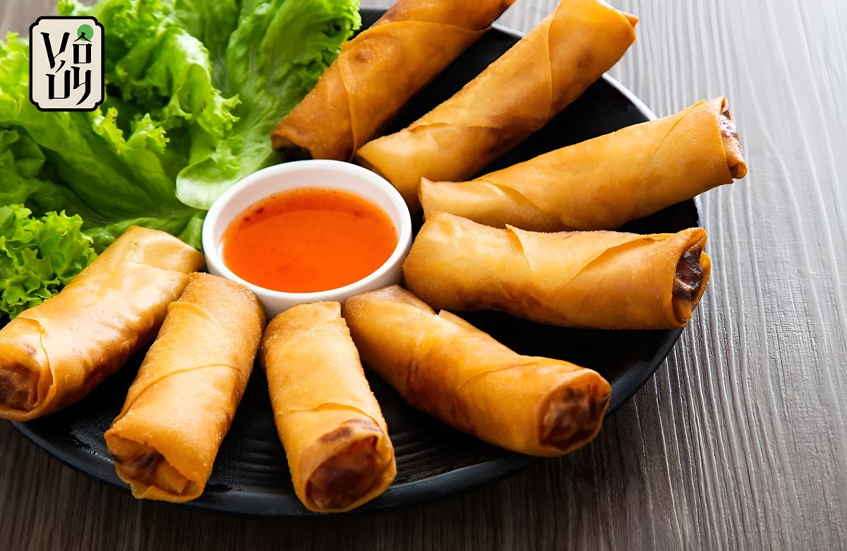 Chả giò chay giòm rụm