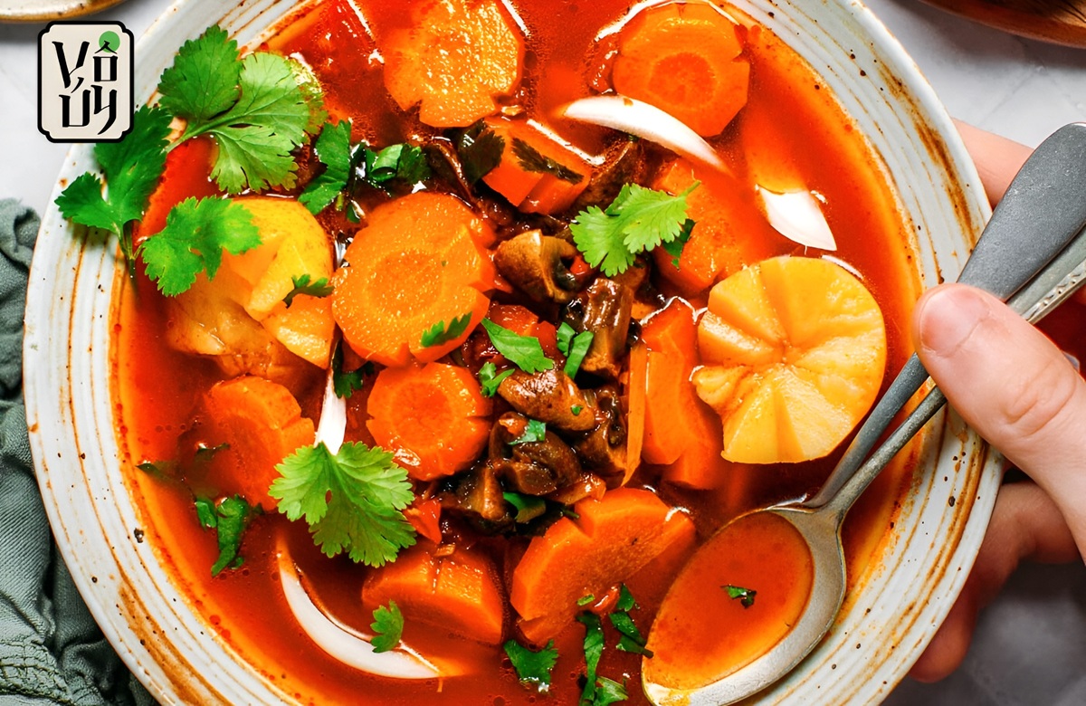 Lagu chay được chế biến từ tàu hũ ky