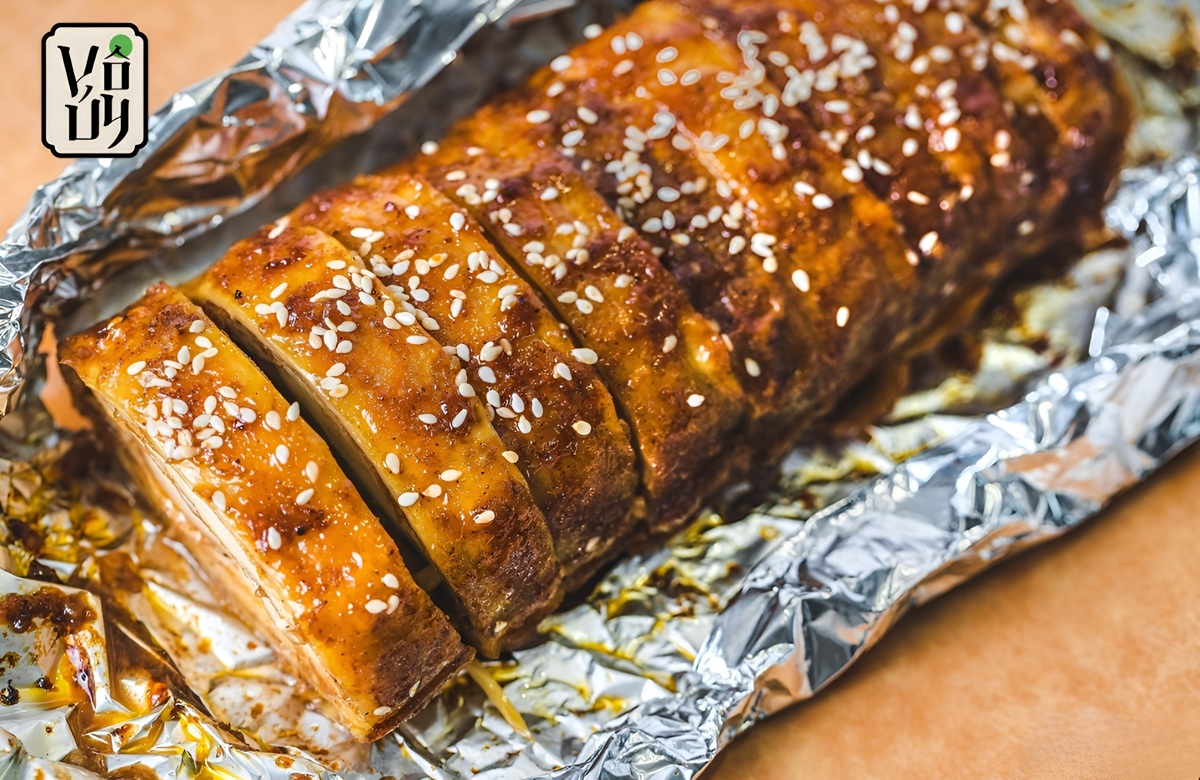 Vịt quay chay từ tàu hũ ky