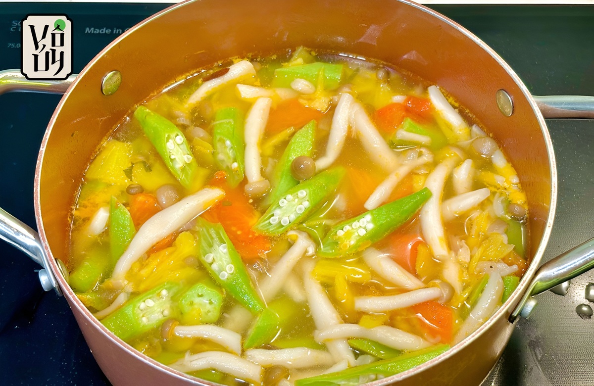 Cách nấu canh chua chay với khế