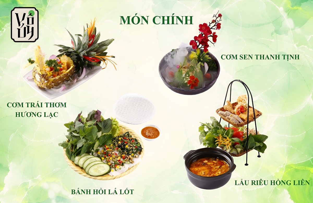 Món chính hấp dẫn – đậm đà hương vị