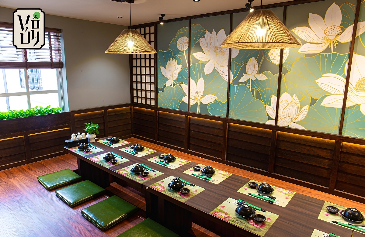 Bàn tiệc setup đẹp, chỉn chu