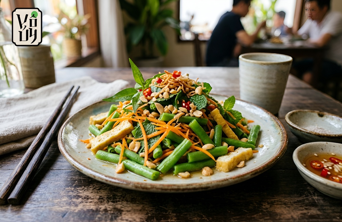 Gỏi đậu que - Món gỏi thanh mát cho ngày hè