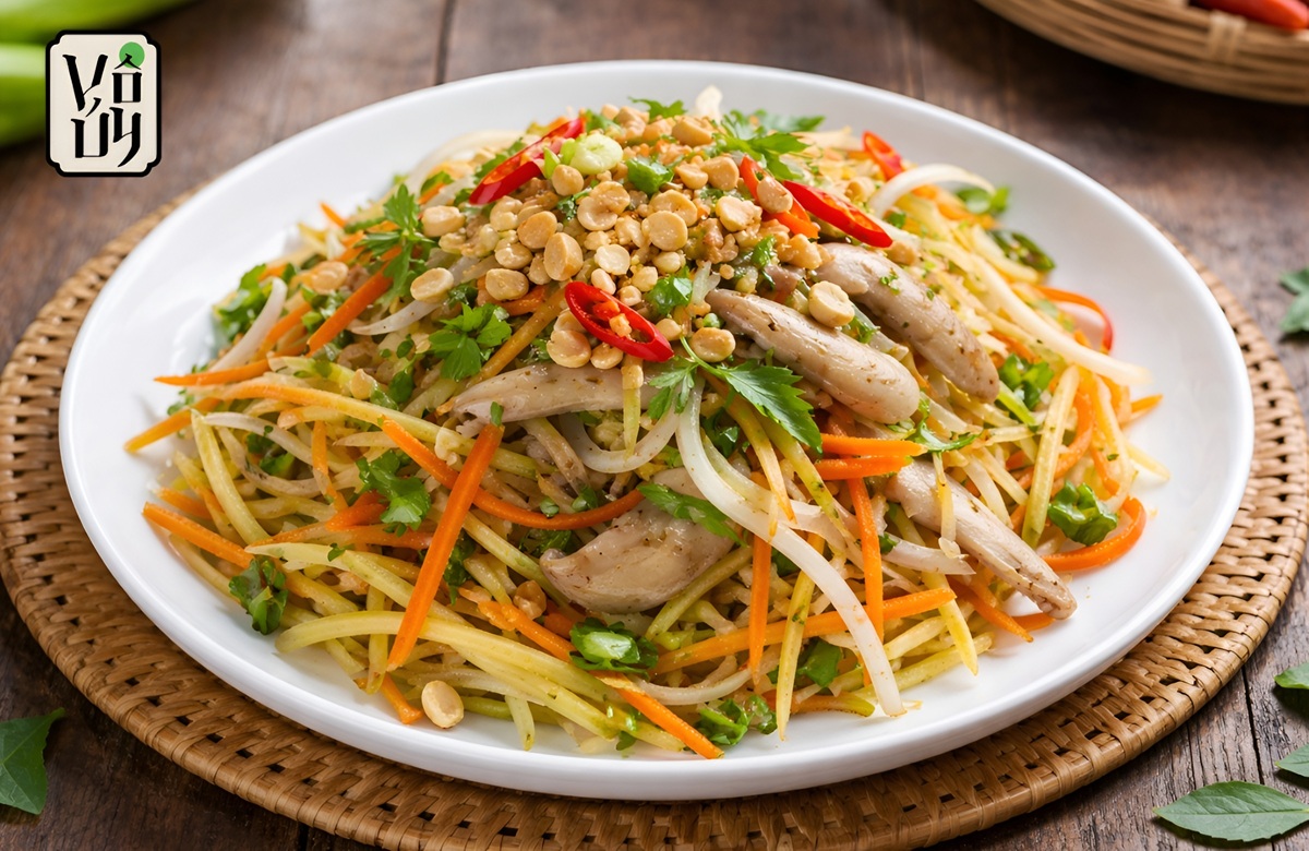 Hướng dẵn làm xoài cà rốt chay đơn giản ai cũng làm được