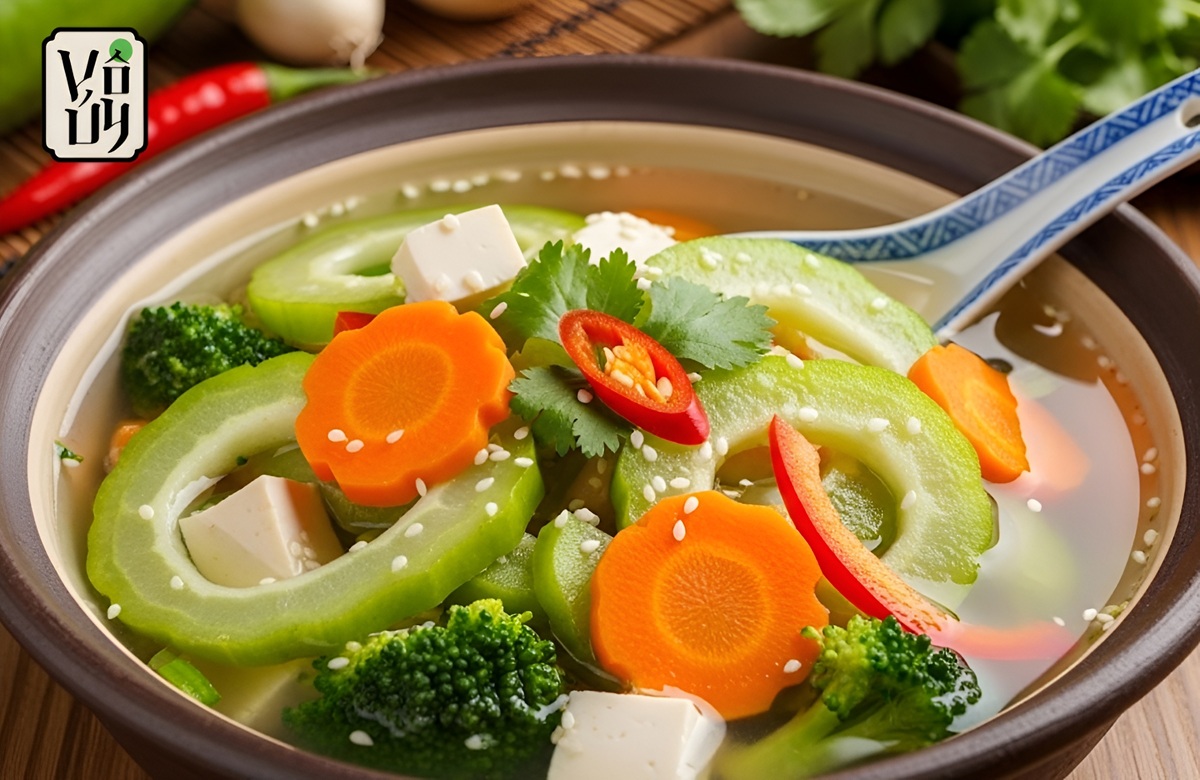 Canh bông cải chay