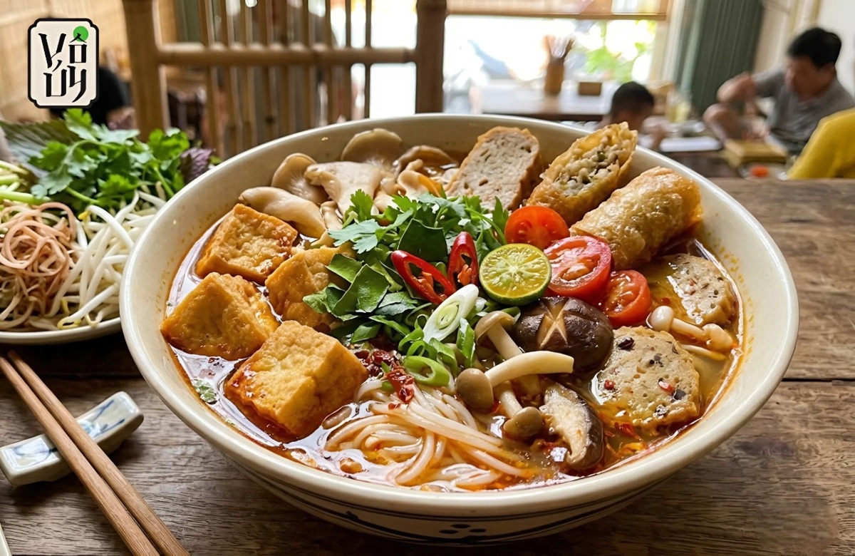 How to Make Vegetarian Thai Noodle Soup at Home