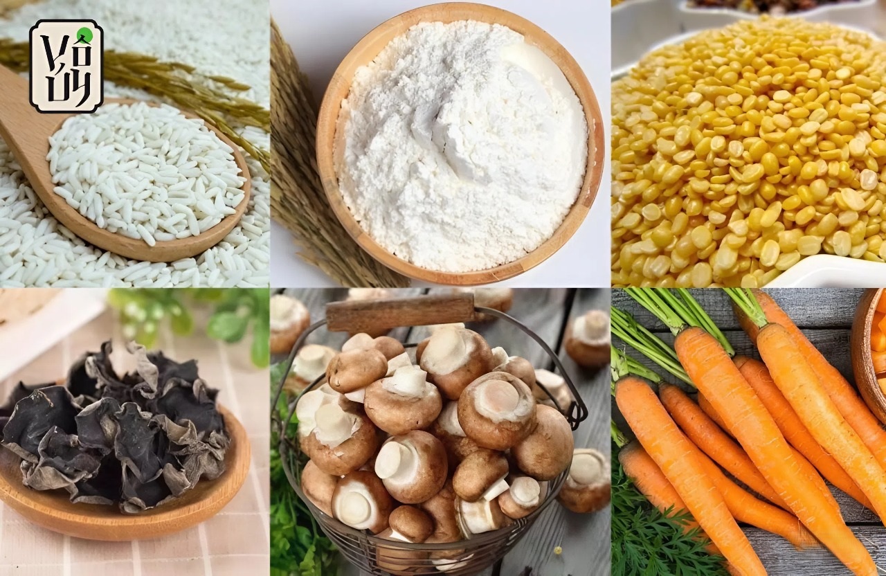 Nguyên liệu làm xôi khúc chay tại nhà