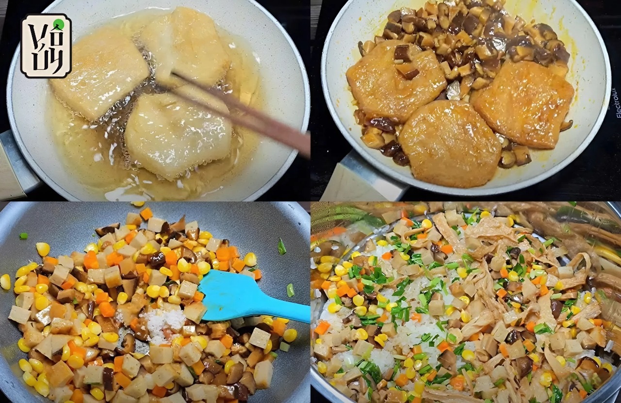Cách làm đồ ăn cùng xôi mặn chay