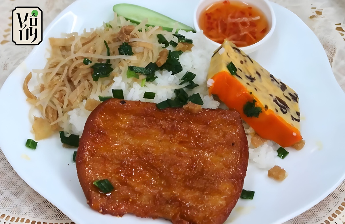 Cơm tấm sườn chay